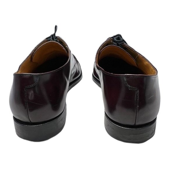 Cole Haan Caldwell Oxford Men's 14 D Burgundy Leather CapToe Lace Up 08331 - Picture 7 of 10